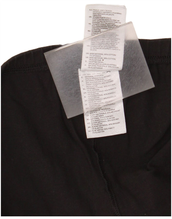 Leggings ADIDAS da donna Neo Graphic UK 16 grande cotone nero