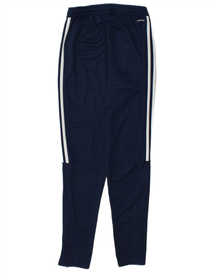 Pantaloni da tuta ADIDAS Aeroready da uomo XS poliestere blu navy