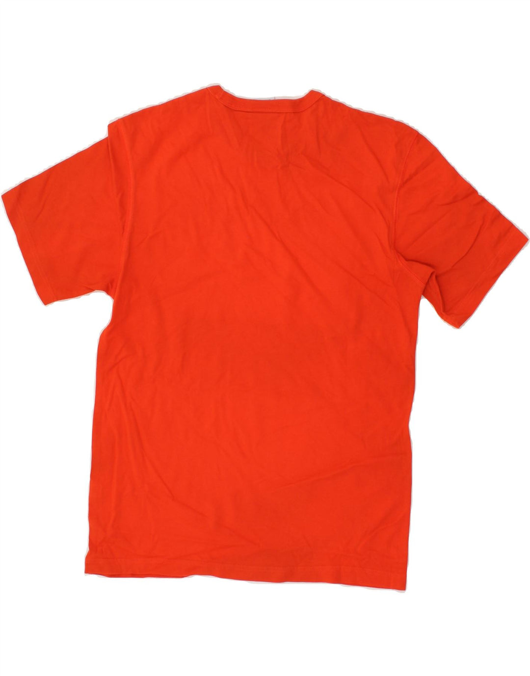 ADIDAS Mens Graphic T-Shirt Top Small Orange Cotton Vintage Adidas and Second-Hand Adidas from Messina Hembry 