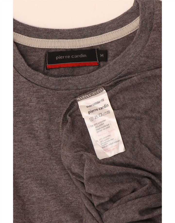 Gilet da uomo Pierre Cardin in poliestere grigio medio