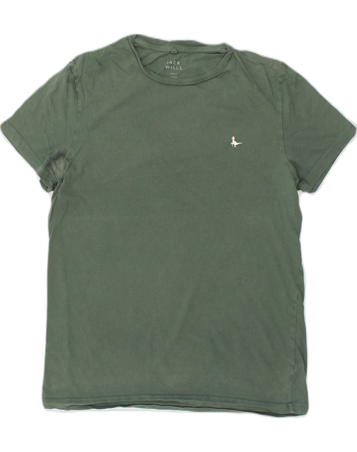 JACK WILLS Mens T-Shirt Top Small Grey Cotton | Vintage Jack Wills | Thrift | Second-Hand Jack Wills | Used Clothing | Messina Hembry 