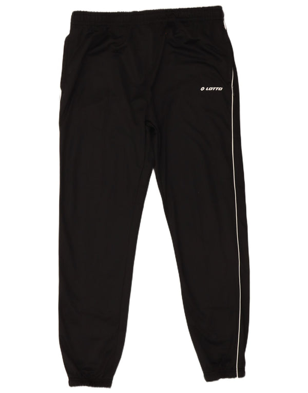 Lotto Mens Tracksuit Trousers Joggers 2XL Black Polyester