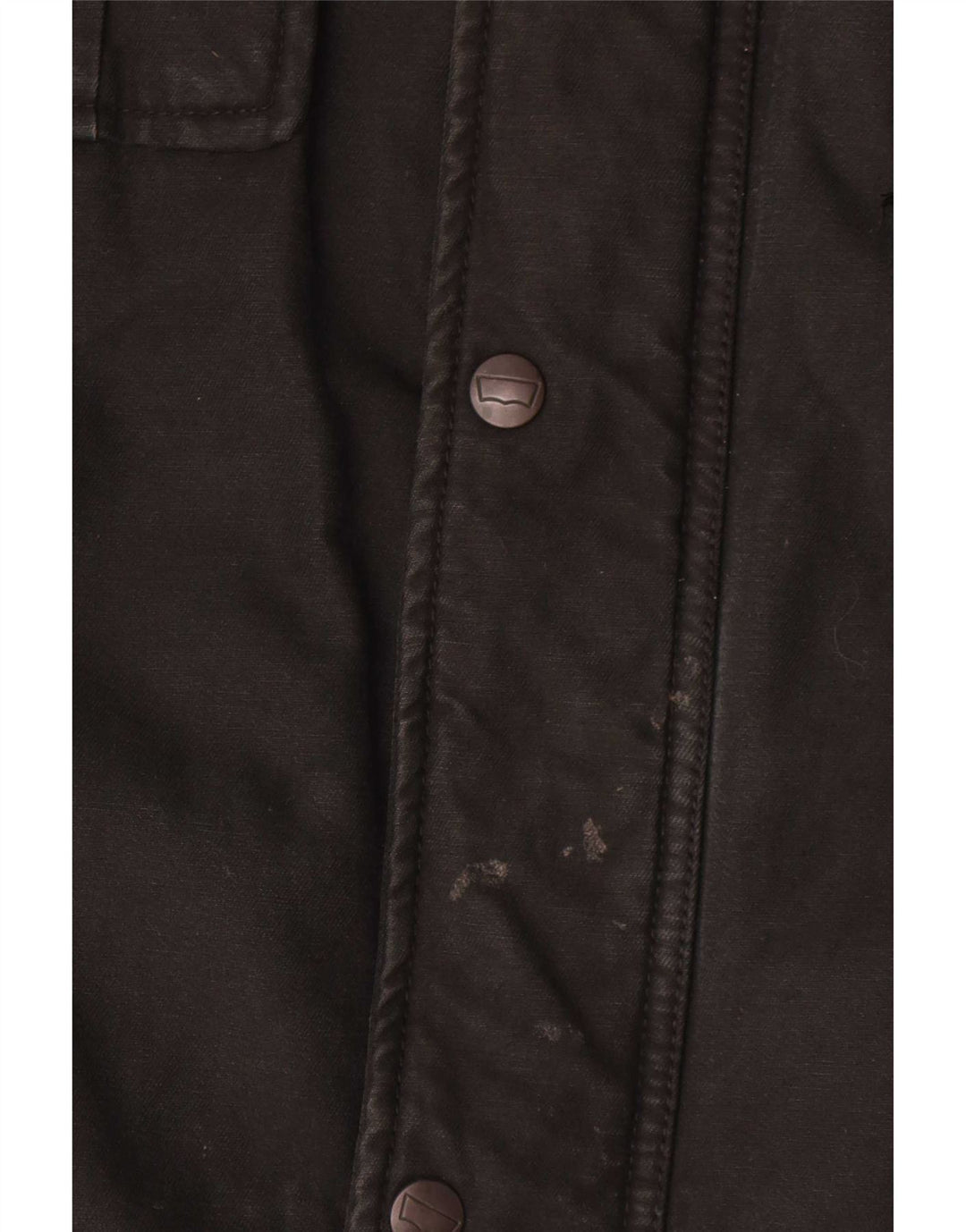 Giacca utility da uomo Levi's UK 42 XL cotone nero