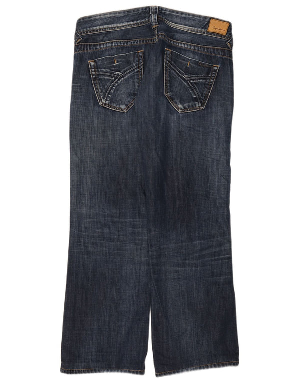 PEPE Jeans Donna Sciolto W31 L34 Cotone Blu