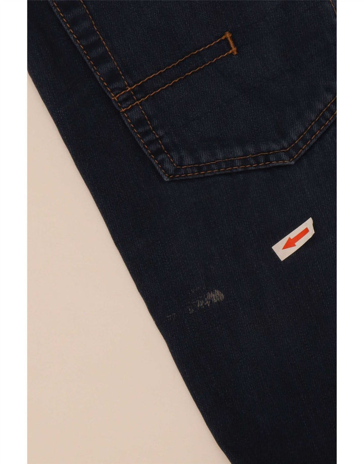 Jeans Bootcut da uomo Calvin Klein W33 L30 cotone blu navy