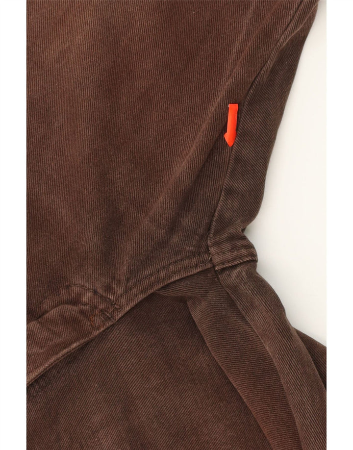 KANGAROOS Womens Tapered Jeans W34 L31 Brown Cotton Vintage Kangaroos and Second-Hand Kangaroos from Messina Hembry 