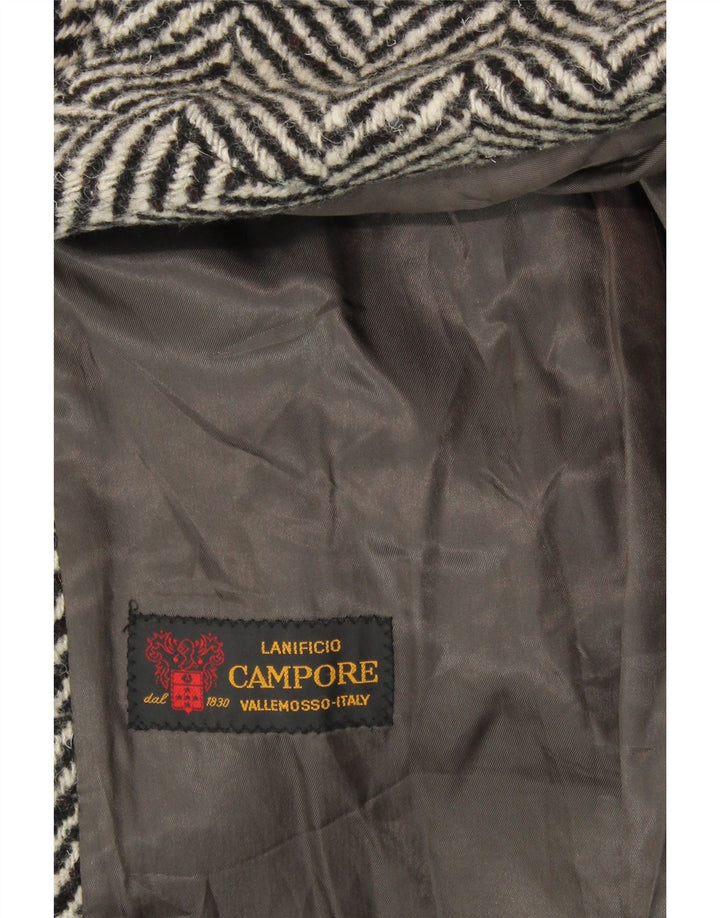 LANIFICO CAMPORE Cappotto Doppiopetto Donna IT 44 Medio Nero