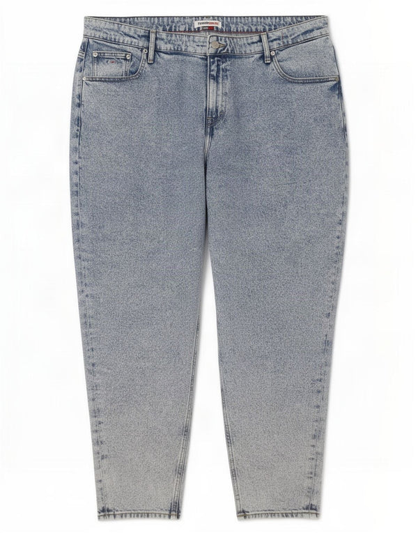 Tommy Hilfiger Mens Tapered Jeans W42 L28 Blue Cotton