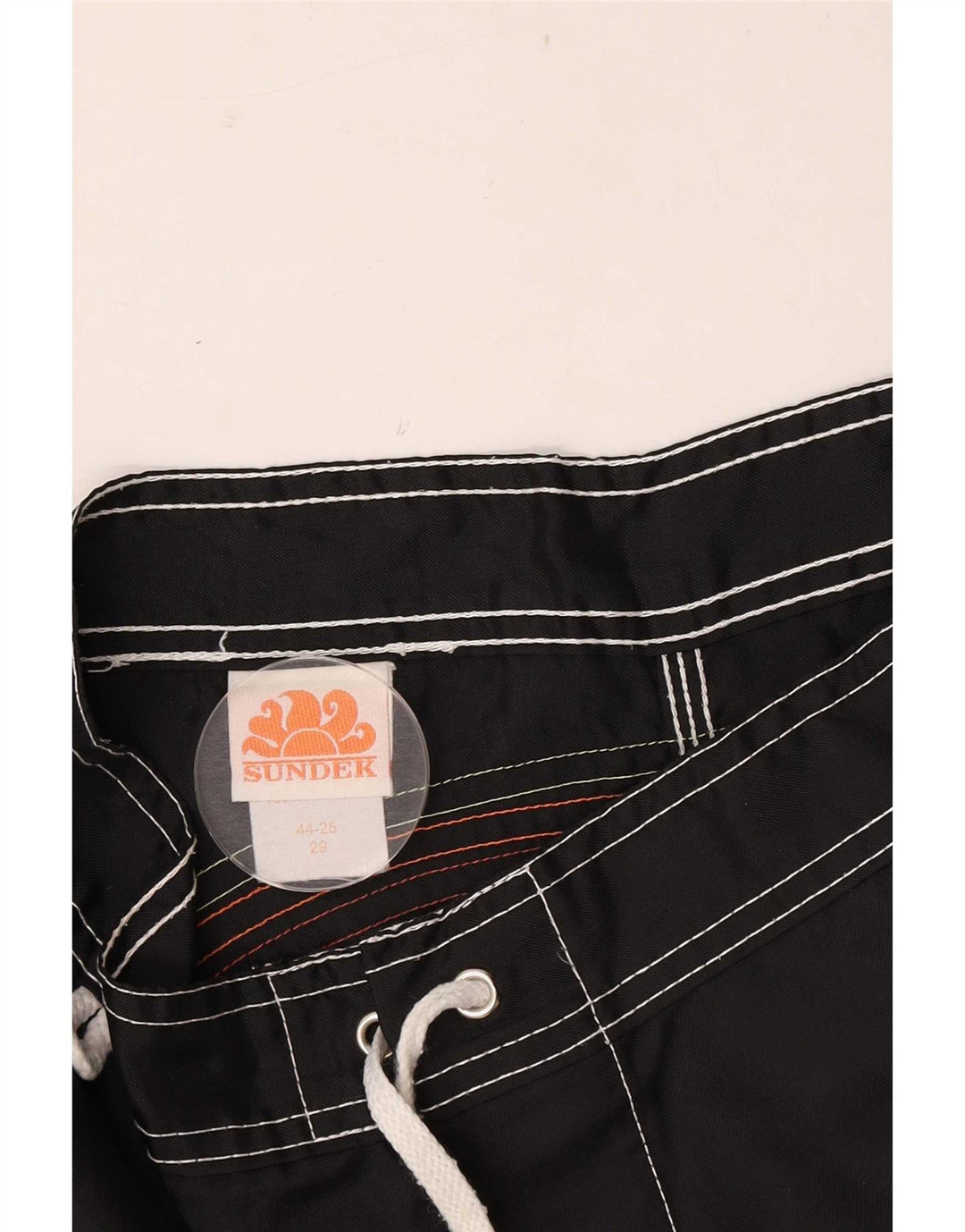 Pantaloncini da bagno da uomo Sundek piccoli in nylon nero
