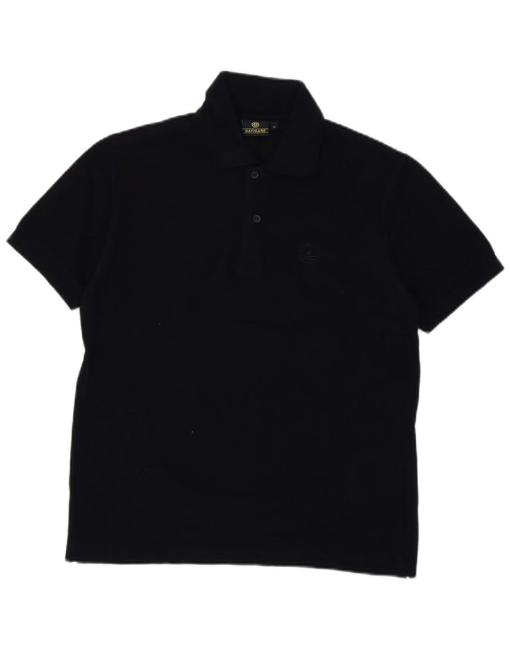 Polo Uomo Navigare Media Blu Navy in cotone