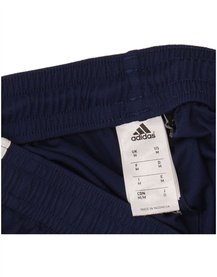 Pantaloncini sportivi ADIDAS da uomo Climalite medio poliestere blu navy