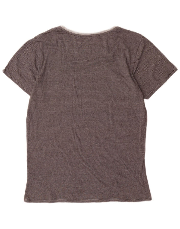 T-shirt da uomo Billabong su misura Top in cotone gessato grigio medio