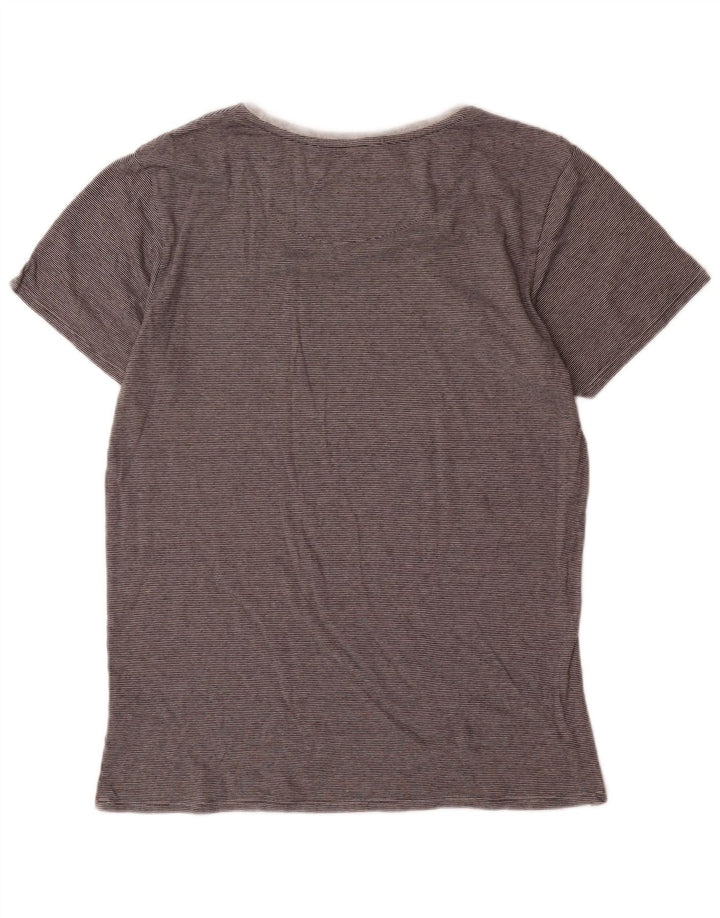 T-shirt da uomo Billabong su misura Top in cotone gessato grigio medio