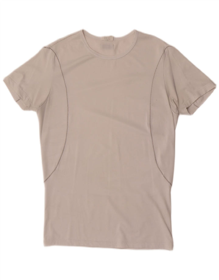 Maglietta da uomo Calvin Klein Top Large in poliestere bianco