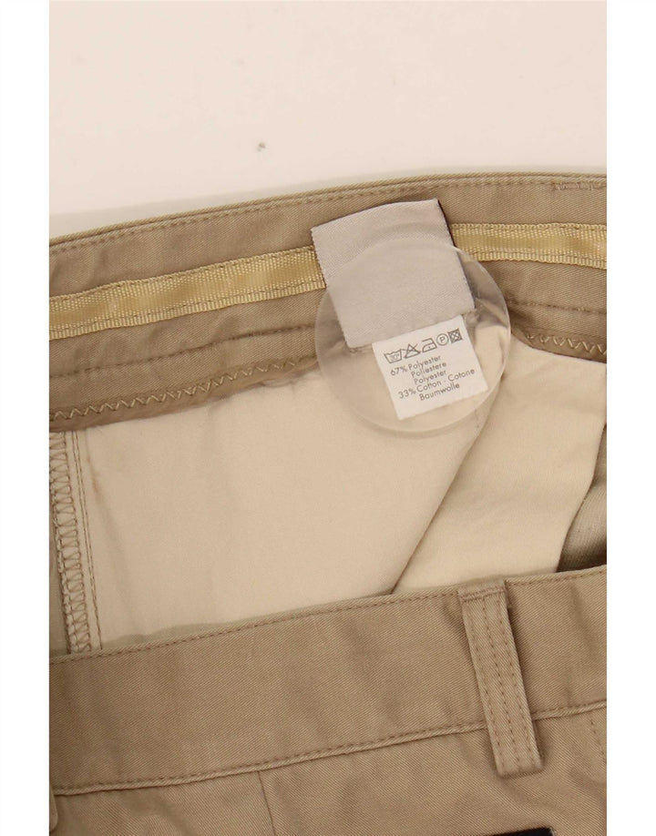 Pantaloni chino dritti da uomo Avirex W33 L29 poliestere beige