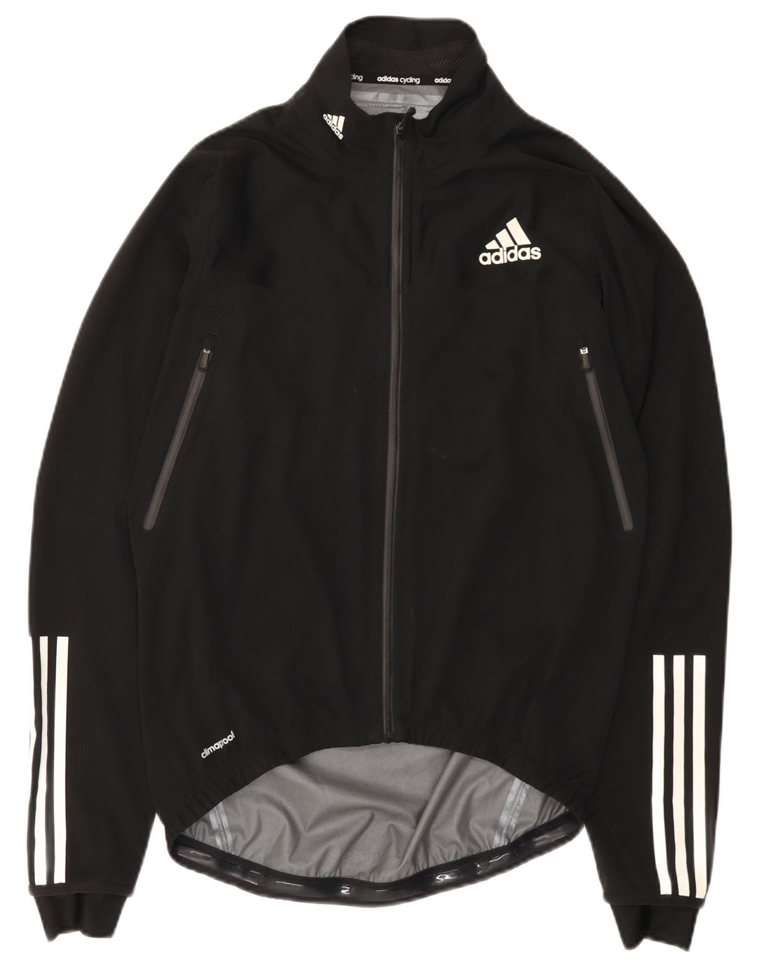 Giacca antipioggia Adidas Climacool da donna UK 14 poliestere nero medio