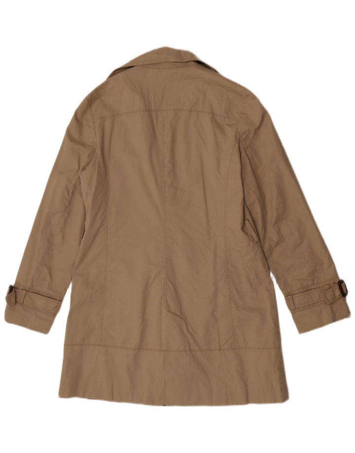 Trench da donna Zara UK 14 Cotone beige medio