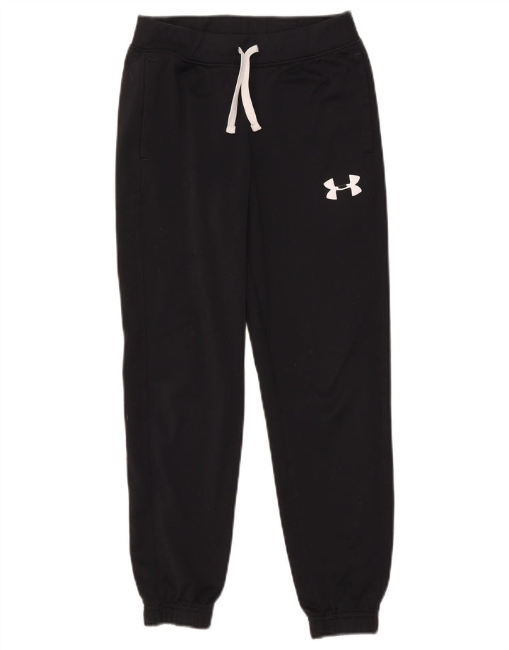 Pantaloni della tuta da ragazzo Under Armour 9-10 anni neri