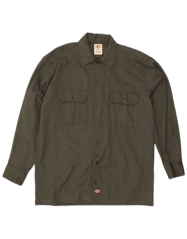 Camicia da uomo Dickies Poliestere kaki medio