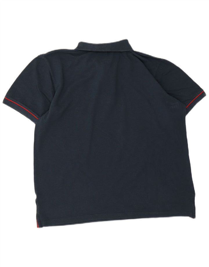 Polo da uomo Avirex grande blu navy
