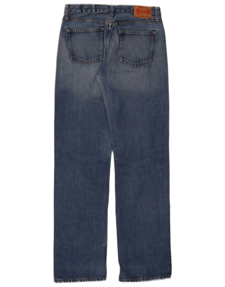 Jeans dritti da donna Replay W29 L32 Blu