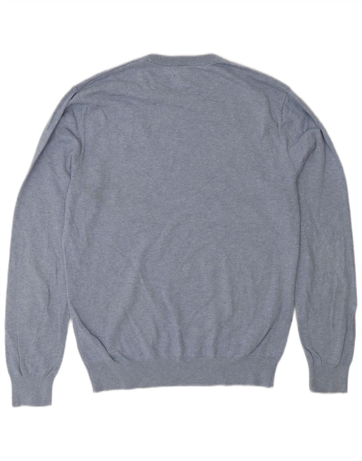 Maglione maglione girocollo da uomo Jack Wills piccolo cotone blu