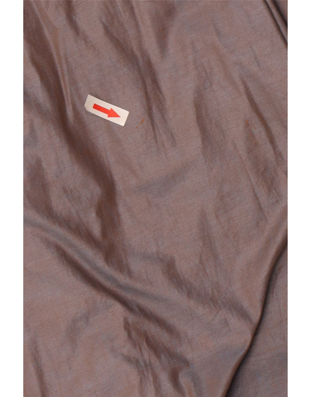 Soprabito vintage da donna IT 46 grande in cotone marrone