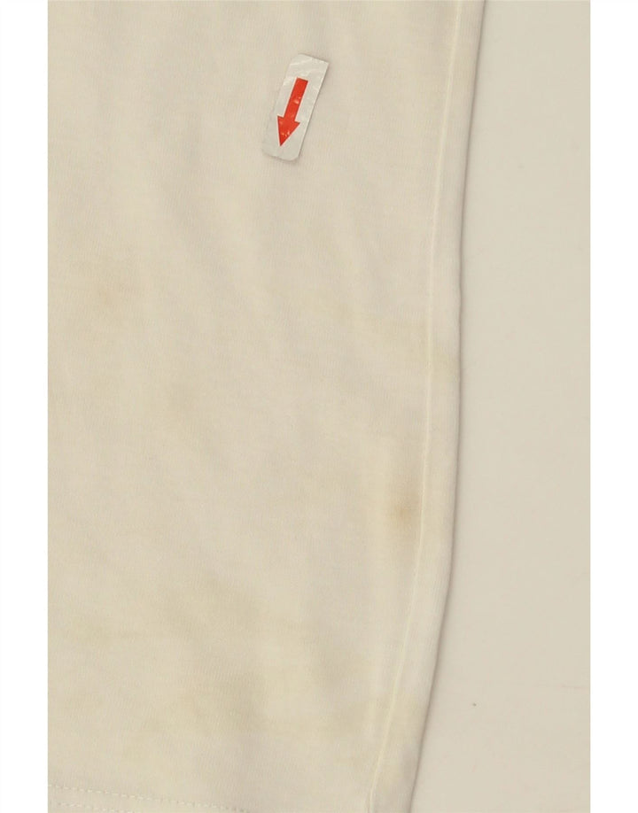 T-shirt grafica da uomo Escada Top in cotone bianco medio