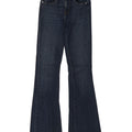 Jeans svasati a vita alta da donna Levi's W25 L32 cotone blu navy