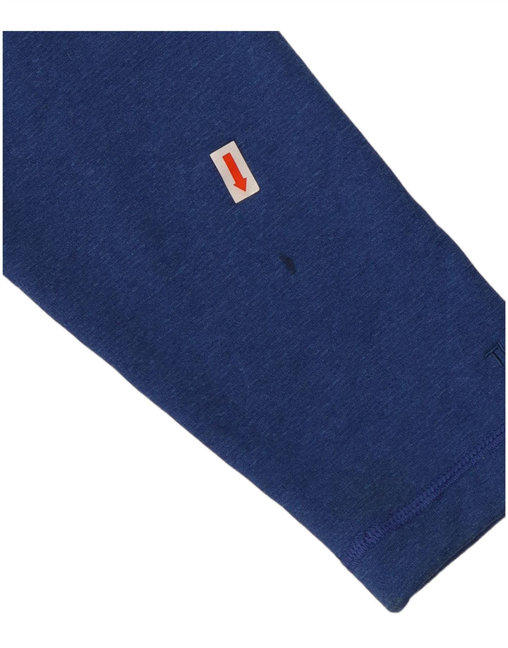 Maglione con cappuccio e zip da donna Rab UK 16 grande poliestere blu