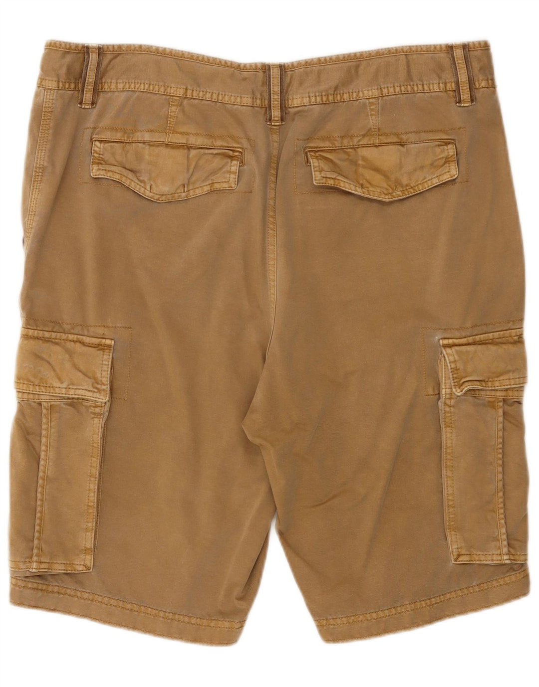Crew Clothing Pantaloncini cargo da uomo W38 XL in cotone marrone
