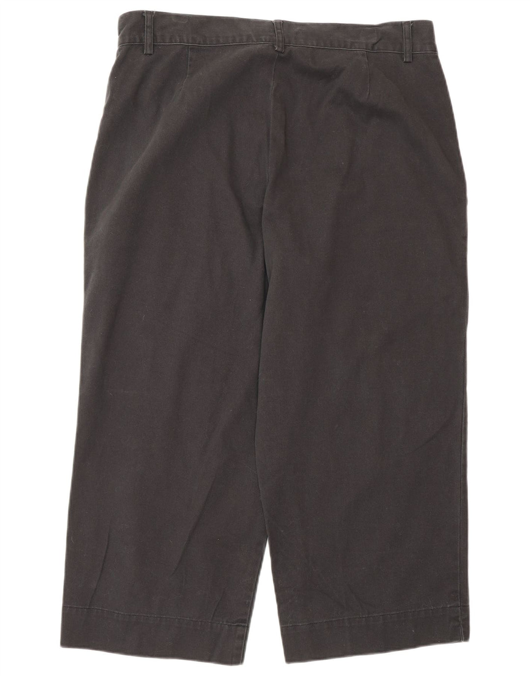 Pantaloni Capri da donna Ralph Lauren US 12 Large W30 L22 Cotone nero