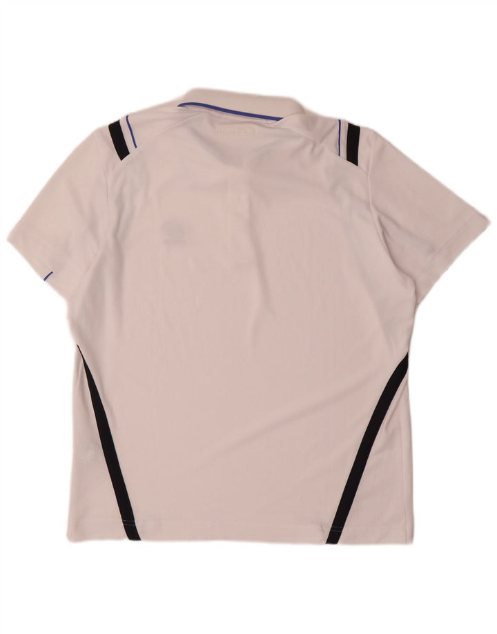 Polo da uomo Lotto color block bianco medio