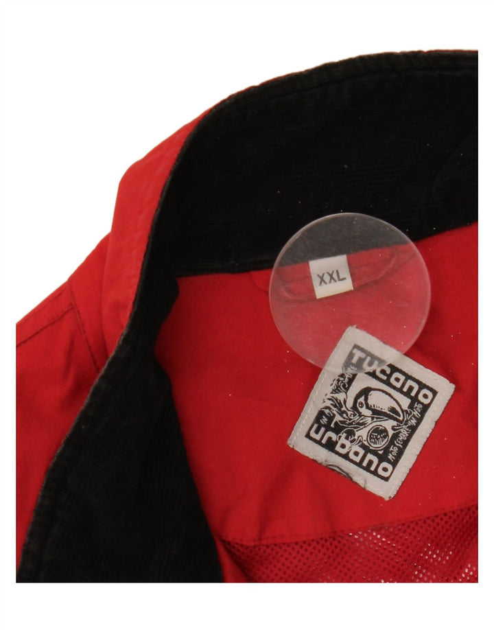 Giacca utility da uomo Tucano Urbano UK 44 2XL Poliestere rosso