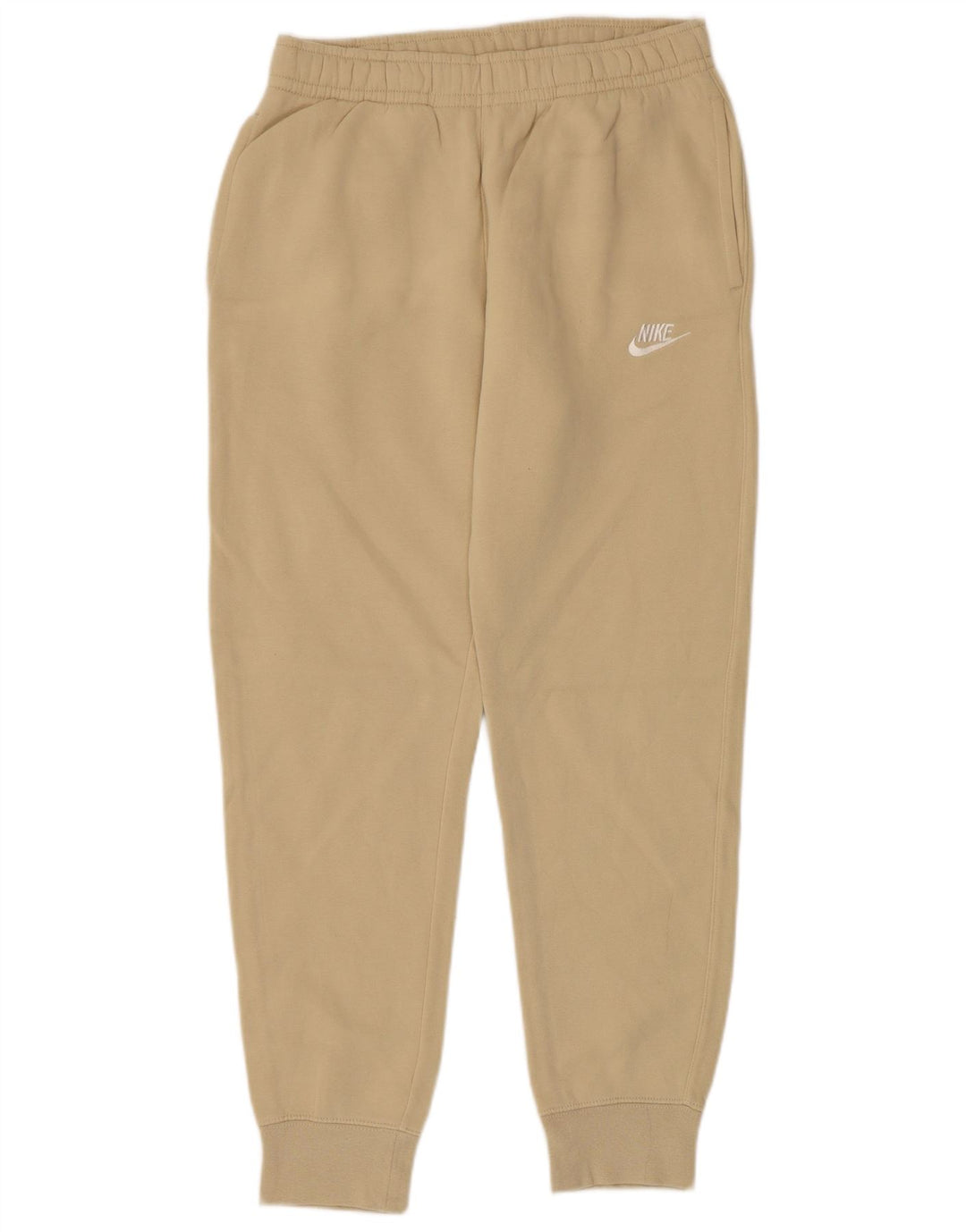 NIKE Pantaloni da tuta da uomo Joggers piccoli in cotone beige