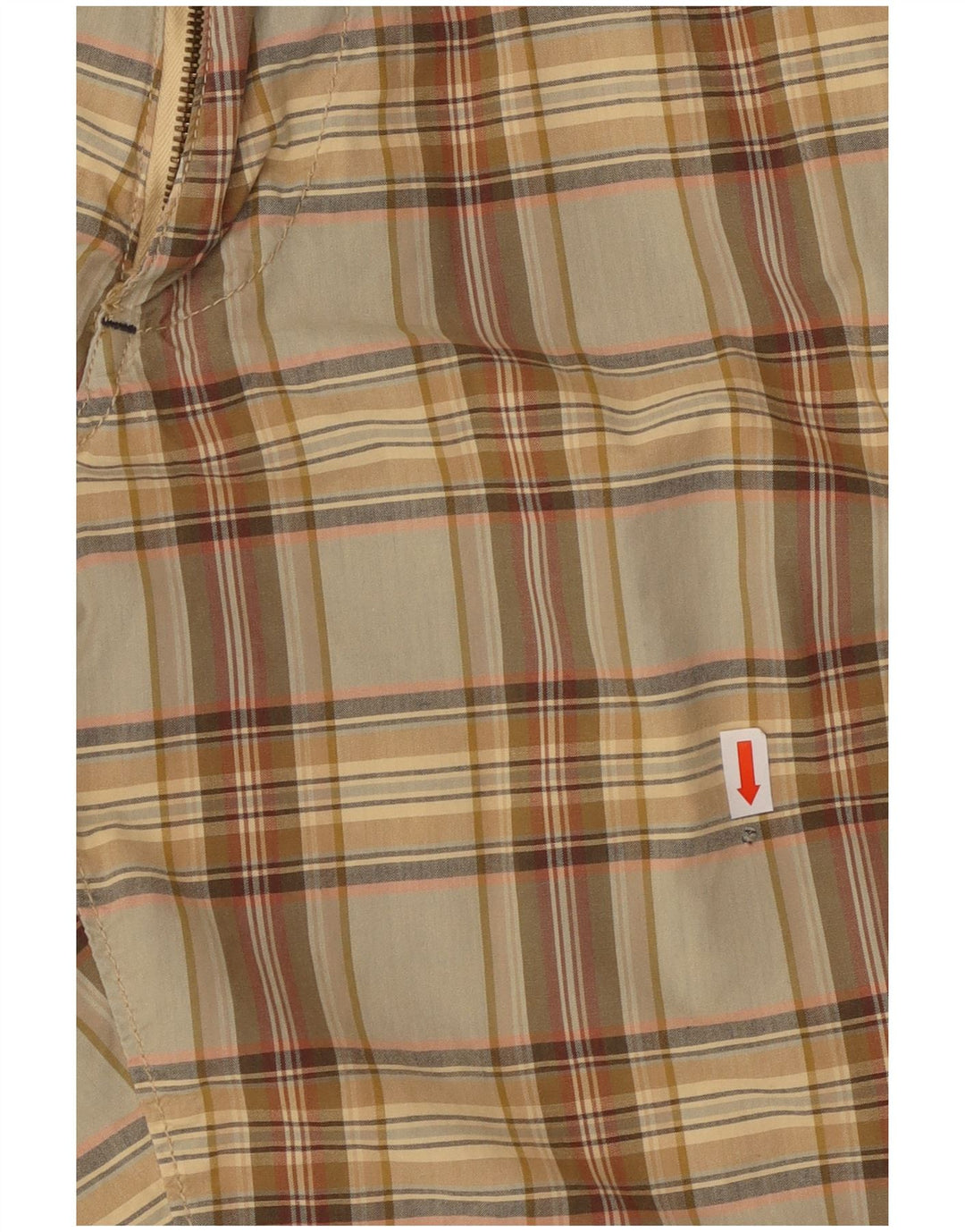 Pantaloncini cargo da uomo Marlboro Classics W38 XL in cotone a quadri verdi