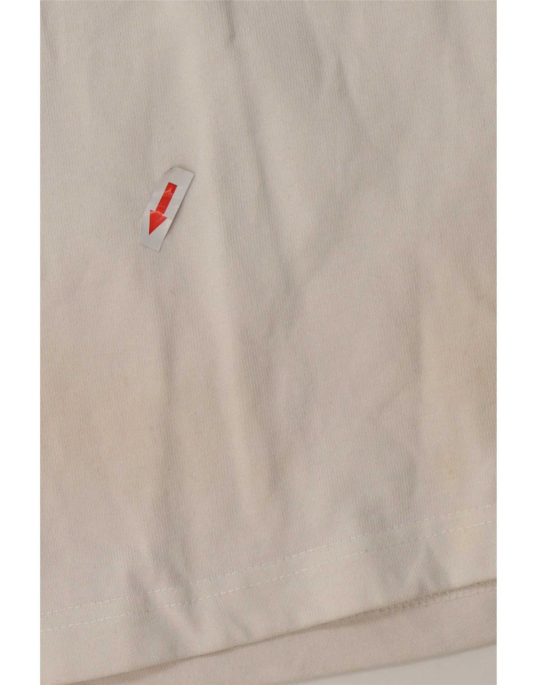 Top grafico da uomo Datch manica 3/4 piccolo in cotone bianco