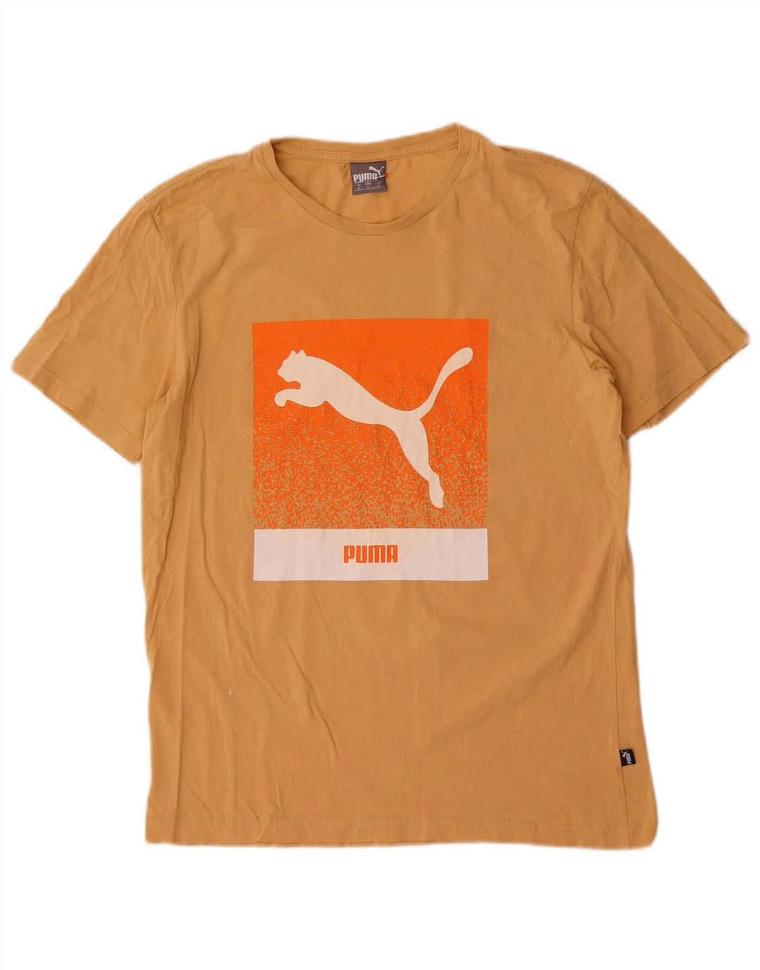 Maglietta grafica da uomo Puma Top gialla media