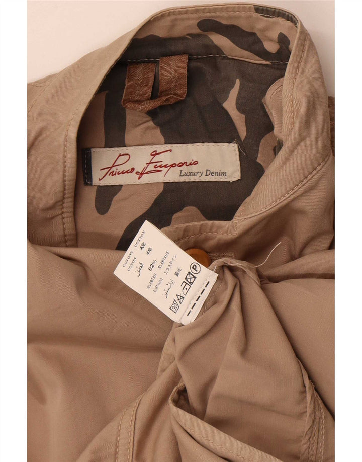 Giacca Blazer Militare Uomo Primo Emporio IT 48 Cotone Beige Medio