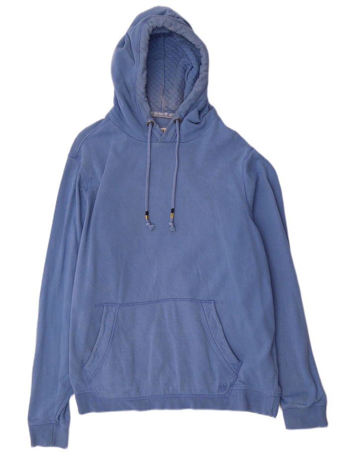 Felpa con cappuccio da uomo Fat Face, grande, in cotone blu