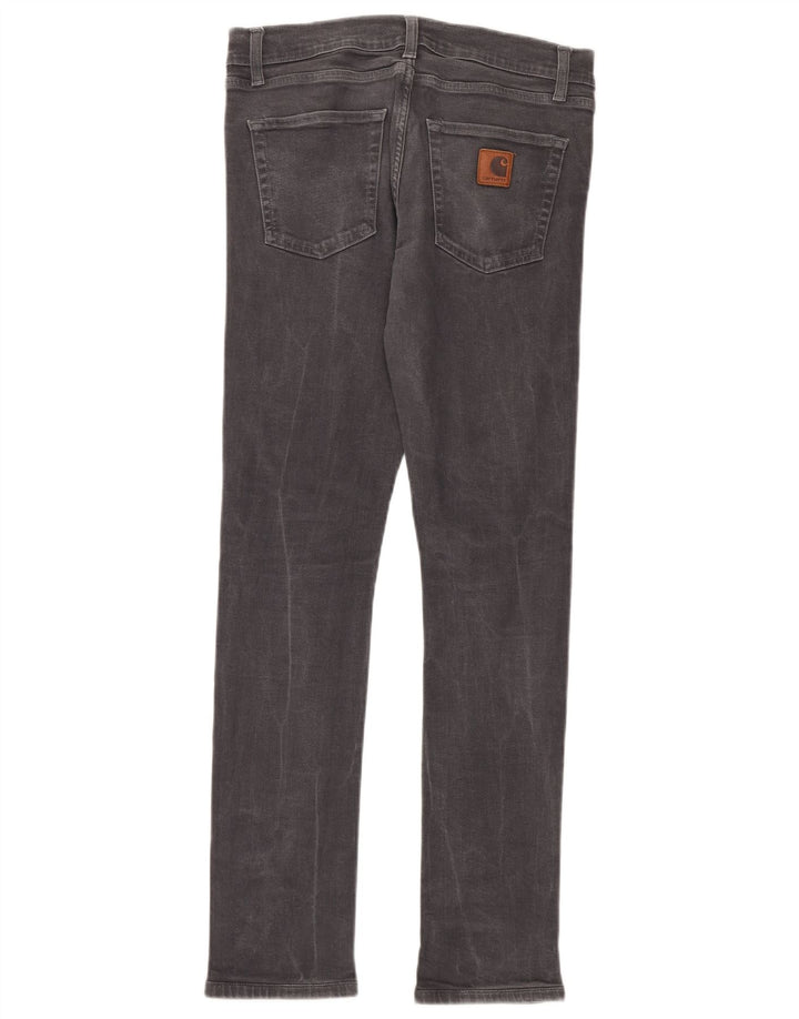 Jeans slim da donna Carhartt W32 L34 cotone grigio