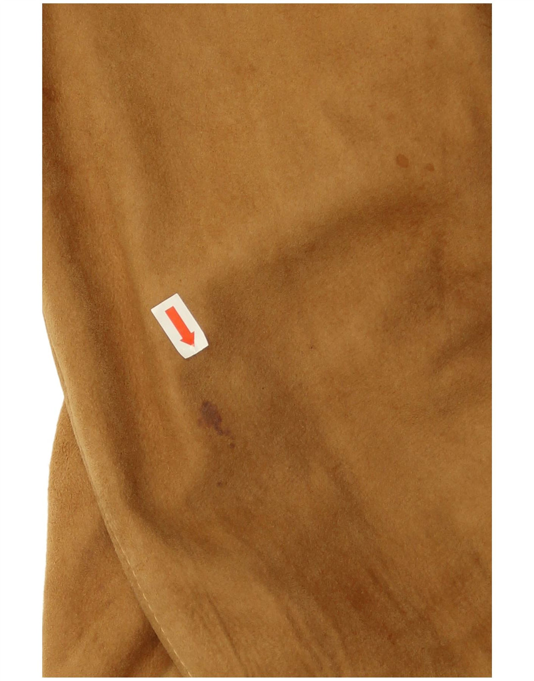 Giubbotto bomber in pelle scamosciata da uomo Maren UK 40 grande pelle scamosciata beige