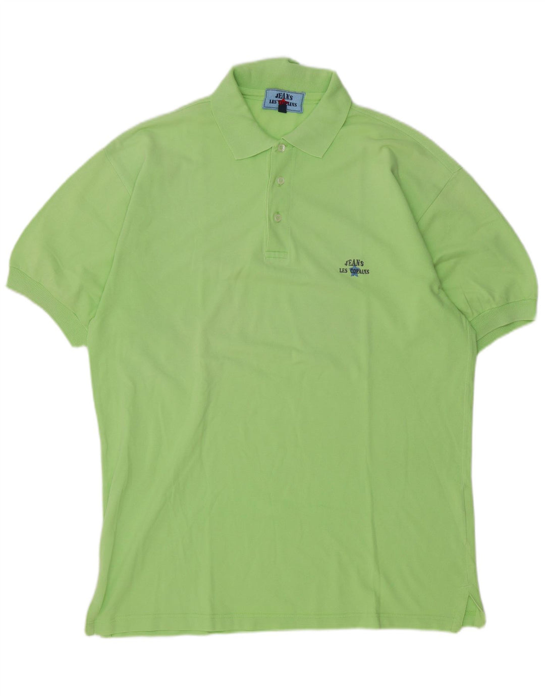 Polo Uomo Les Copains IT 52 Large Verde Cotone