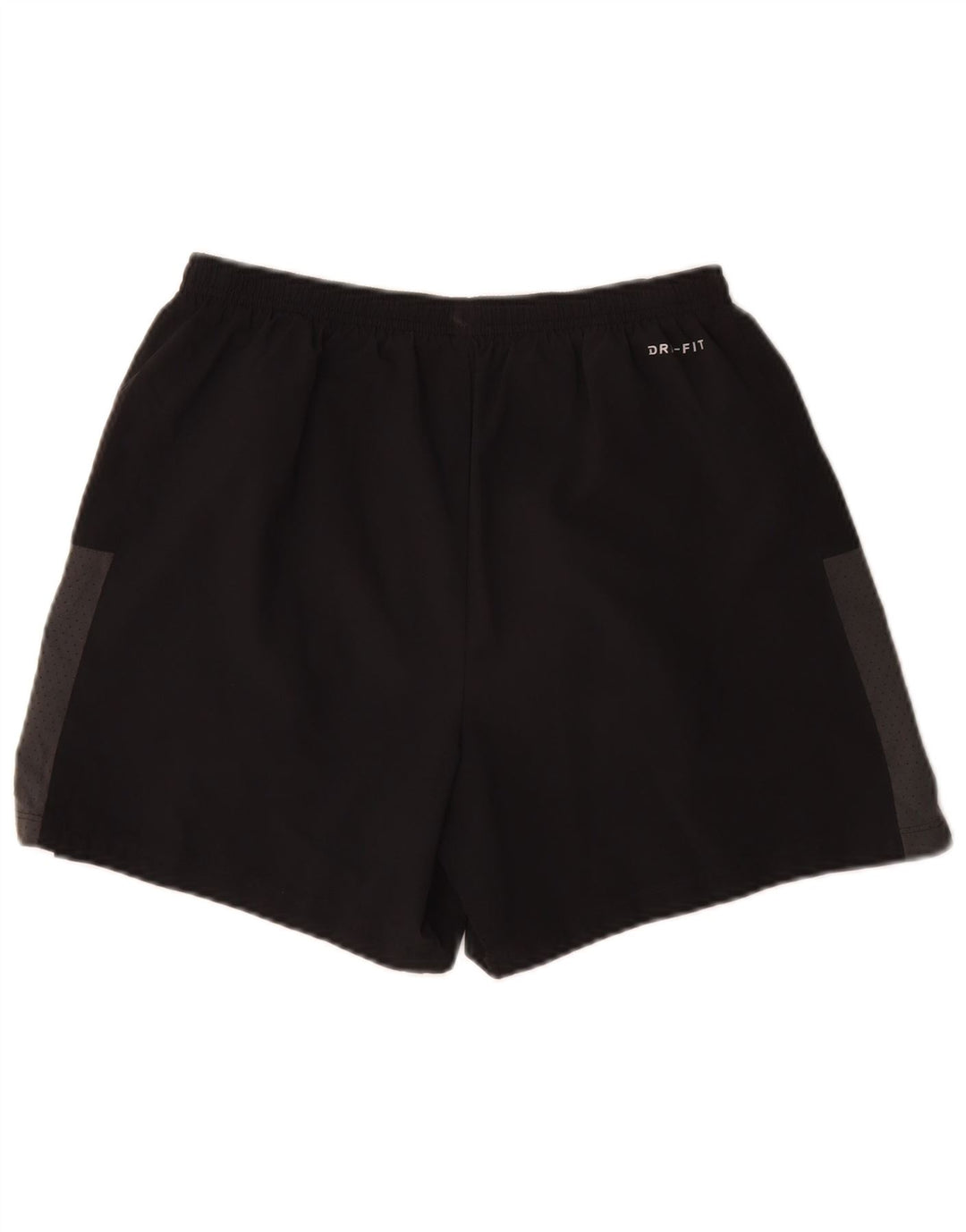Pantaloncini sportivi Nike Dri Fit da uomo, colore nero medio, in poliestere color block