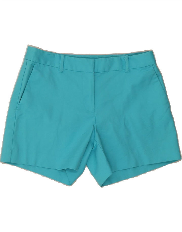 MICHAEL KORS Womens Chino Shorts US 6 Medium W30 Blue Cotton Vintage Michael Kors and Second-Hand Michael Kors from Messina Hembry 