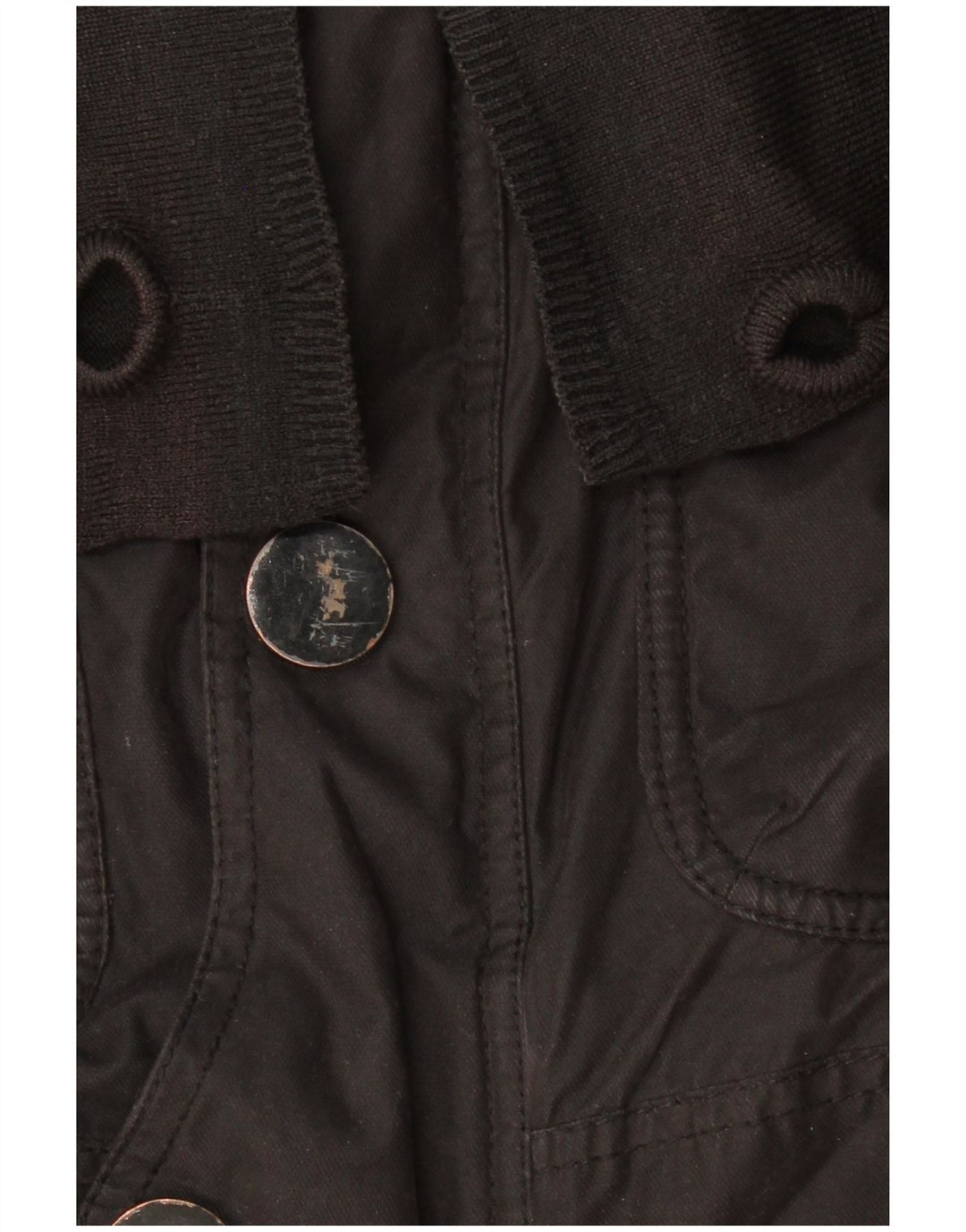 Giacca utilitaria da uomo con cappuccio KHUJO UK 38 poliestere nero medio