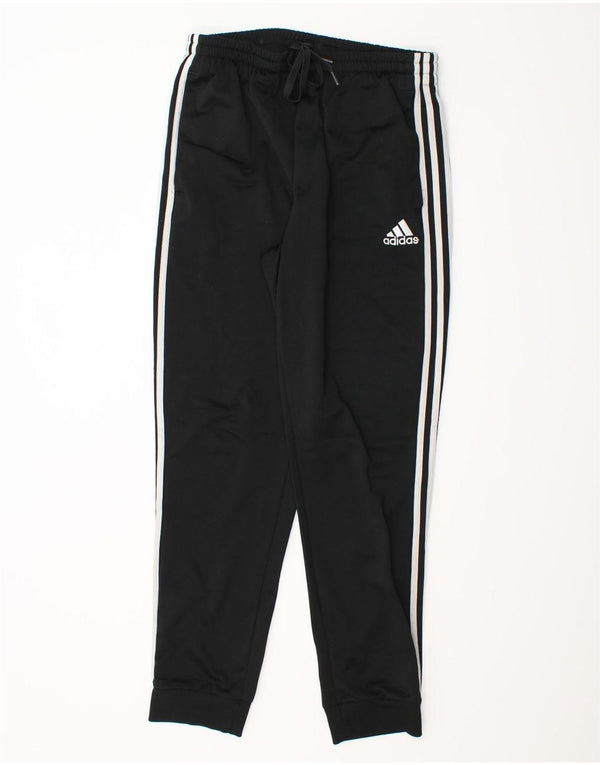 Pantaloni da tuta da uomo Adidas Joggers UK 42/44 Large Nero Poliestere