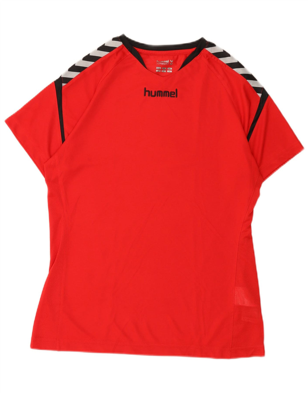 T-shirt grafica da uomo Hummel Top grande in poliestere rosso