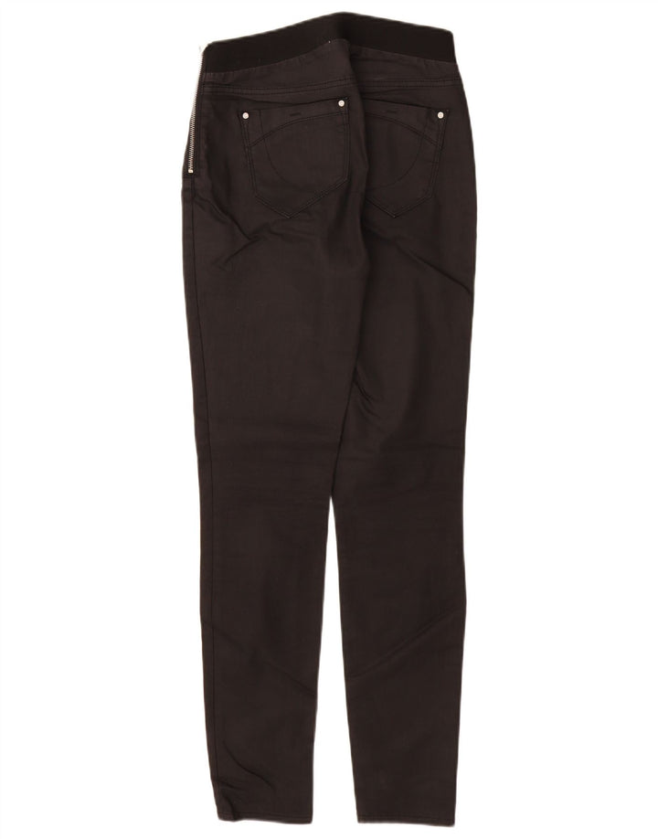 Pantaloni Jeggings Da Donna KAREN MILLEN UK 8 Small W26 L29 Nero