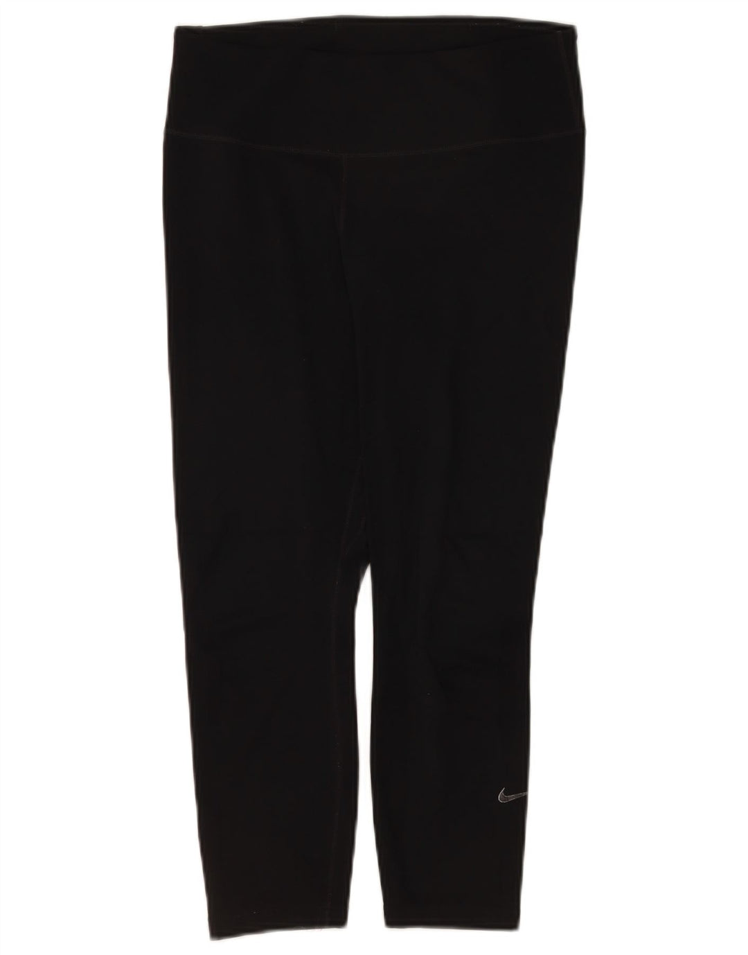 Leggings Nike Dri Fit Capri da donna UK 12 medio nero poliestere